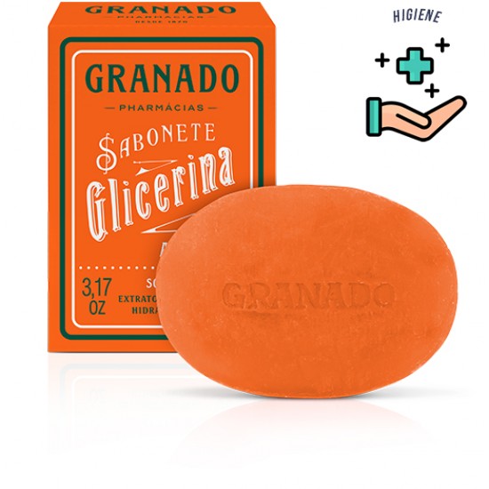 Sabonete Granado Amendoas barra 90 g